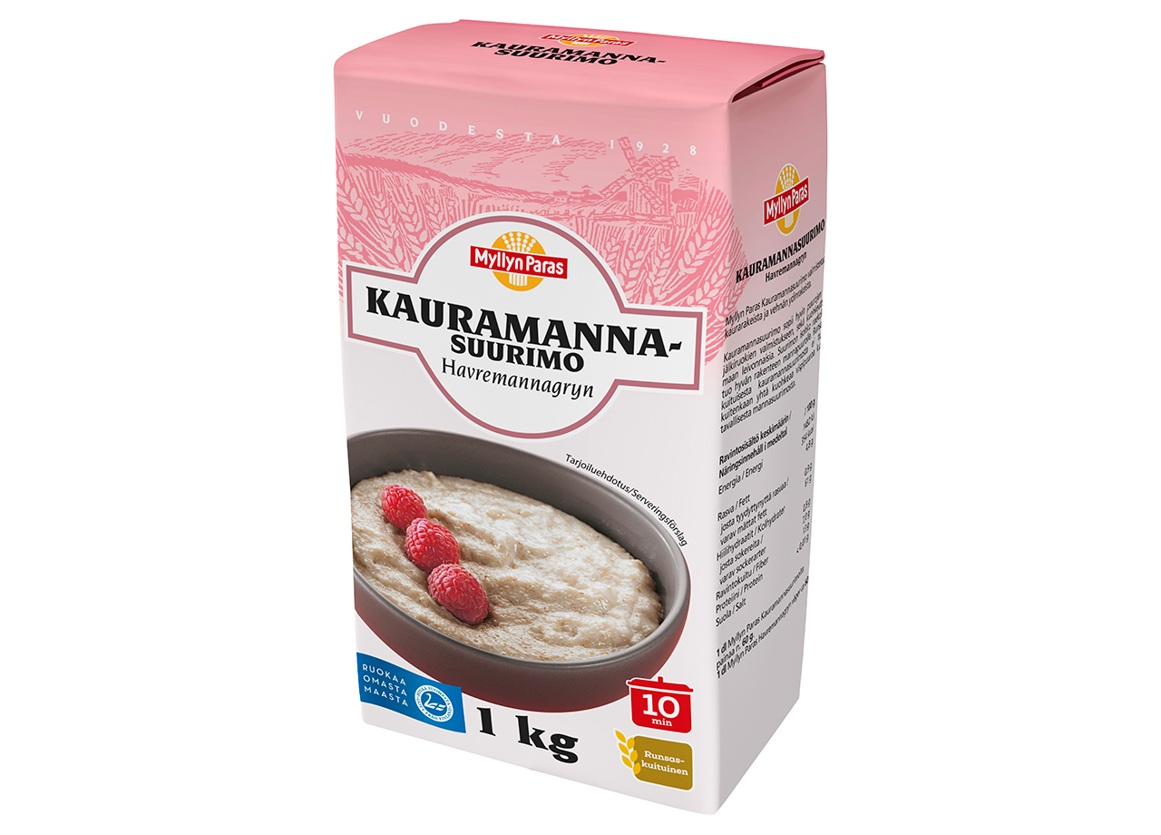 Kauramannasuurimo 1 kg | Myllyn Paras