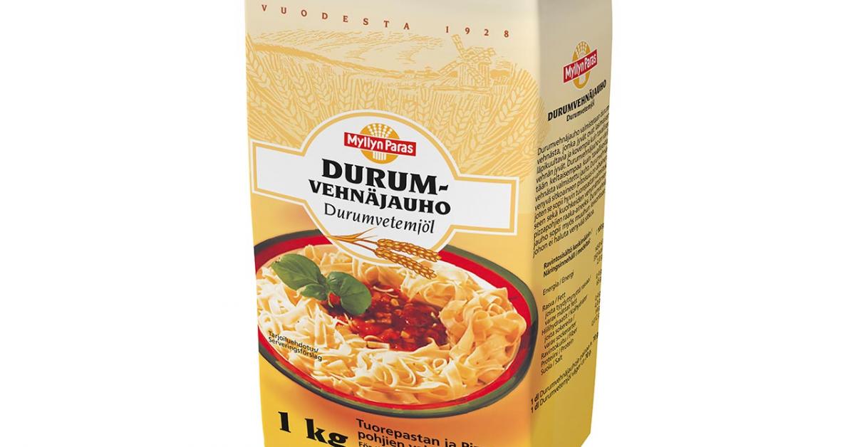 Durumvehnäjauho 1 kg | Myllyn Paras