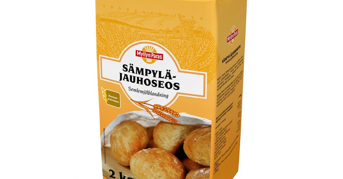 Sämpyläjauhoseos 2 kg | Myllyn Paras